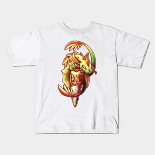 Dragon Ice cream - Ashy Appletini Kids T-Shirt